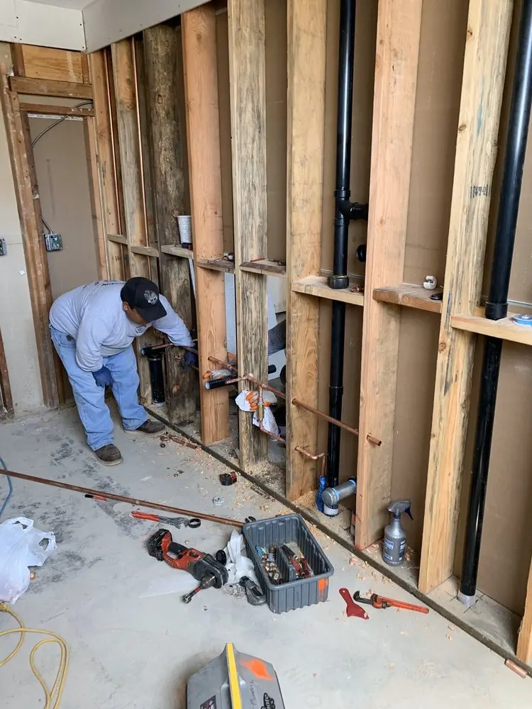 Commercial rough-in plumbing for Trenchless Sewer Repair in Mesa Terrace